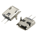 USB Micro 2 Pin 2.5mm 2.5A B Type SMD Female Connector - 5 Pcs