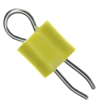 Keystone Electroncis Miniature THM Test Point -Yellow P/N 5004 - ( 2 Pcs )