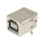 USB 2.0 Type B Female Jack 4 Pin 90 Degree PCB DIP Socket Connector - 5 Pcs