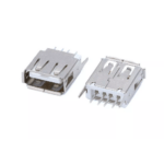 USB Female 2.0 Type A 13.7mm Straight Pinout - 10 Pcs