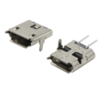 USB Micro 2 Pin 2.5mm 2.5A B Type SMD Female Connector - 5 Pcs - Image 2