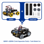 ACEBOTT ESP32 Tank Robot Car Expansion Pack for QD001- QD004 - Image 2