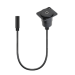 Panel Mount Female 3.5 Audio Jack to Cable Female 3.5 Audio Jack Connector D-Type