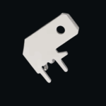 DJ6116-A6.3mm Tin-Plated Brass Inserts Plug Circuit Board Solder Terminal PCB Solder Lug (Pack of 20)