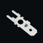 DJ6140-6.3mm Tin-Plated Brass Inserts Plug Circuit Board Solder Terminal PCB Solder Lug (Pack of 10)