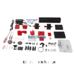 4 In 1 Mini Multipurpose Machine 12VDC 24W 2A 20000r/min Metal Wood Lathe Sanding Turning Sawing Machine - Image 2