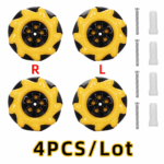 60mm Mecanum Wheel Omni-Directional 4pcs/lot