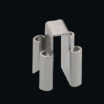 8.4x7.8x5.1mm Solder Tab Tin-Plated Brass PCB Solder Double Female Lug (Pack of 10) - Image 3