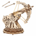 Wooden Catapult DIY Kit Mechanical Catapult STEM Kit DIY Catapult Kit Build Your Own Medieval Siege Weapon Learn and Play: Mechanical Catapult Kit