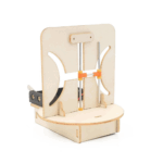 DIY Hyperbolic Model STEM Kit STEM Toys Magic Wooden Hyperbolic Model Kit Puzzle Painted Kids DIY Funny Science Physic Project Experiment For School Children - Image 2