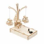 DIY Wooden Spinning Flying Chair STEM Learning Flying Chair Kit Educational Rotating Chair Toy Educational Adventure