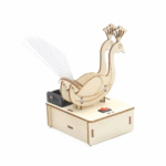 DIY Peacock STEM Kit Spread His Tail Peacock DIY Puzzle Pack STEM Toy Science Education Set With Robotic Project Perfect For School Project - Image 4