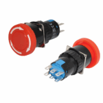 Emergency Switch 6Pin RED Plastic