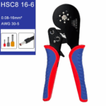 HSC8 16-6A 0.08-16mm²/30-5AWG Wire Crimpers Crimping Pliers Self Adjusting Terminal Crimping Tool - Image 3