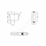 KCD3-101-Rocker Switch Without Lamp-2Pin(ON-OFF) - Image 5