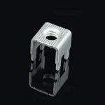 PCB-1 M3 65A Solder Terminal Circuit Board Wiring Terminal Four-pin Connector Circuit Board Fixing Seat (Pack of 5)