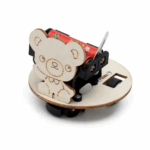 Obstacle Avoidance Car DIY Kit Kizabot Automated Escaping Vehicle Scientific lnvention School Students Creative Physics Science Experiment 3D Assembly STEM Wooden Toy