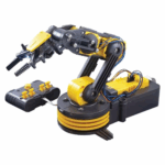 Robotic Arm Edge Robotic Arm Kit 5-Axis Programmable Robot Hands On Learning With programmable Robotic Arm kit For STEM Education - Yellow