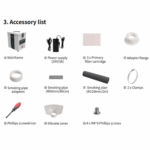 Smoke Absorber Solder Welding Smoke Purifier Fume Extractor for Welding Solder Laser Machine CNC Machine - Image 4