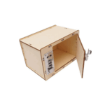 DIY Wooden Password Box STEM Password Safe STEM Kit Educational Password Box Combination key Treasure Box Educational Toy Password Safe - Image 2