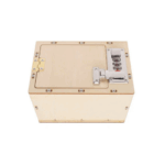 DIY Wooden Password Box STEM Password Safe STEM Kit Educational Password Box Combination key Treasure Box Educational Toy Password Safe - Image 4