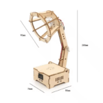 DIY LED Lamp STEM Kit Wooden Table Lamp Kit Build Your Own Wooden LED Lamp Perfect For DIY Enthusiasts Wooden LED Lamp Kit For Beginners And Experts Fun and Educational STEM Project - Image 5