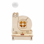 Wooden Air Blower STEM Kit DIY Air Blower Suspension Ball Kit DIY Suspension Ball Kit Educational Scientific Experiment Toy For Hands-On Science Levitating Ball With Airflow - Image 2