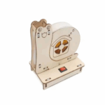 Wooden Air Blower STEM Kit DIY Air Blower Suspension Ball Kit DIY Suspension Ball Kit Educational Scientific Experiment Toy For Hands-On Science Levitating Ball With Airflow