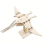3D Mechanical Pterosaur STEM Kit 3D Wooden Mechanical Dinosaur Kit Mechanical Pterosaur Kit 3D Puzzle Craft Wooden Building STEM Projects For Kids Ages 8-12