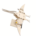 3D Mechanical Pterosaur STEM Kit 3D Wooden Mechanical Dinosaur Kit Mechanical Pterosaur Kit 3D Puzzle Craft Wooden Building STEM Projects For Kids Ages 8-12 - Image 3