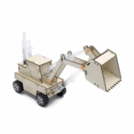 DIY Wooden Hydraulic Loader Kit DIY Puzzle Pack STEM Toy Science Education Set With Robotic Project