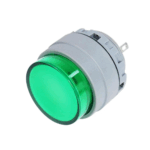 22mm 220V 1NO1NC Ultra Short Green Self-Locking with Light Waterproof Circular Button Switch