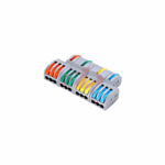 FD-412 Quick Wire Connector Push-in Terminal Block 4 in 12 out