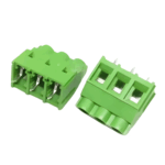 3P 7.62mm Pitch 300V 30A Green Connector for PCB Screw Terminals (Pack of 2)