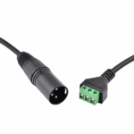 XLR 3 Pin Female to 3P Screw Terminal Converter Adapter Cable Speaker Microphone - Image 4