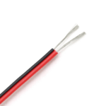 2pin 24AWG Tinned 1.7Amp Copper Insulated PVC Red Black Wire (1meter Continues)