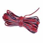 2pin 18AWG Tinned 6.7Amp Copper Insulated PVC Red Black Wire (1meter Continues) - Image 2