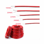 2pin 18AWG Tinned 6.7Amp Copper Insulated PVC Red Black Wire (1meter Continues) - Image 4
