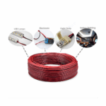 2pin 24AWG Tinned 1.7Amp Copper Insulated PVC Red Black Wire (1meter Continues) - Image 6