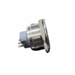 Flat Head 30MM Waterproof Latching Metal Push Button Switch without Light - Image 2