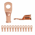 6x5/16 Pure Copper Tube Terminal Cus Lugs (Pack of 5) - Image 6