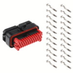 AMPSEAL 35Pin Female Housing with Pins