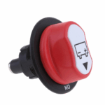 DC 32V 50A Car Rally Battery Switch Disconnector Power Isolator Cut Off Switch Kit for Truck Car Motorcycle Boat