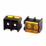 HB-9500 2P 9.5mm 25A Barrier Terminal Block Connector with Cover PCB Mount - Image 5