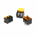 HB-9500 2P 9.5mm 25A Barrier Terminal Block Connector with Cover PCB Mount - Image 6
