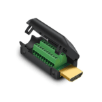 HDMI Adapter Male Plug Breakout PCB with Screw Terminals Jack Connector With Case