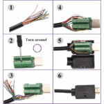 HDMI Adapter Male Plug Breakout PCB Jack Connector With Case - Image 6