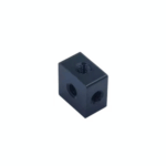 M3 X 10X10X6mm Cube Connector Aluminium Alloy Anodized Fixing Bracket 6 Way Square Spacer Standoff Tee - 4 Pcs