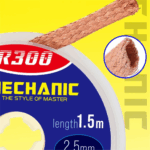 MECHANIC R300 Width 3.5MM 1.5M Length Suction Solder Wick Remover Desoldering Wire Desoldering Braid PCB BGA Soldering Tools - Image 8