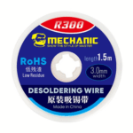 MECHANIC R300 Width 3MM 1.5M Length Suction Solder Wick Remover Desoldering Wire Desoldering Braid PCB BGA Soldering Tools